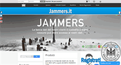 Desktop Screenshot of jammers.it